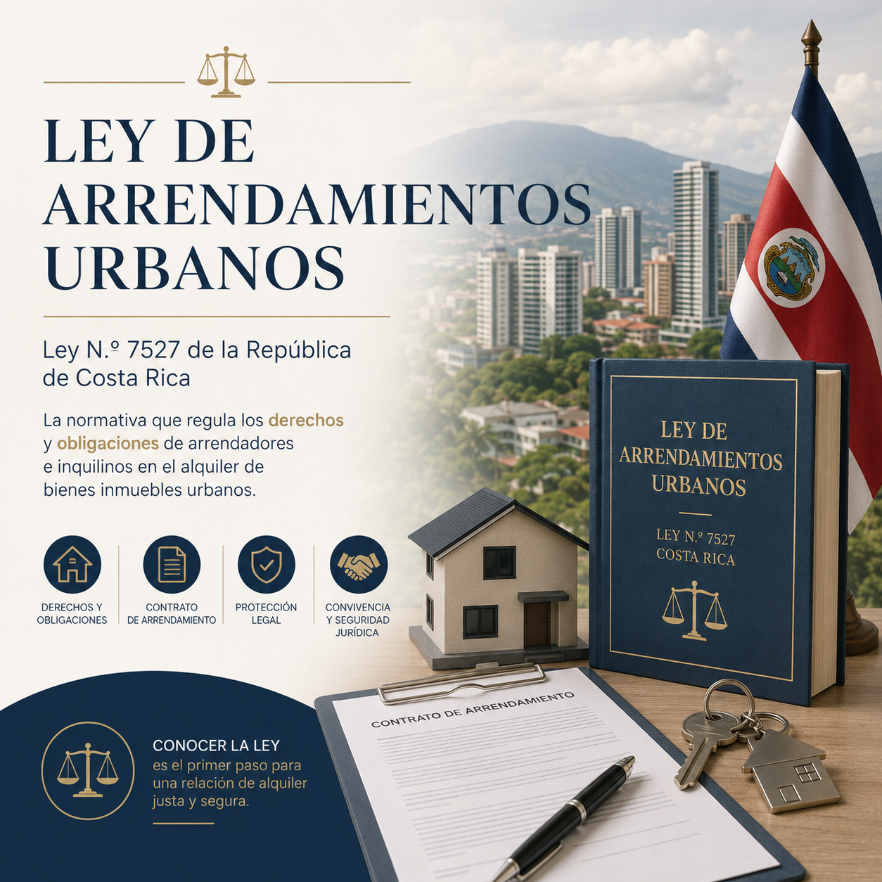 Lee más sobre el artículo Ley General de Arrendamientos Urbanos y Suburbanos ( Inquilinato)N° 7527